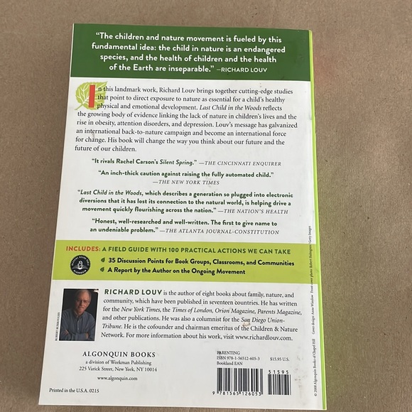 Last child in the woods Saving our children from nature-deficit disorder - Picture 2 of 4